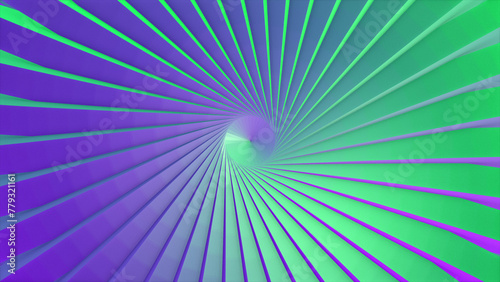Electric energy helix. Abstract techno background loop.violet and blue color. Futuristic ultraviolet motion 4k background video. 