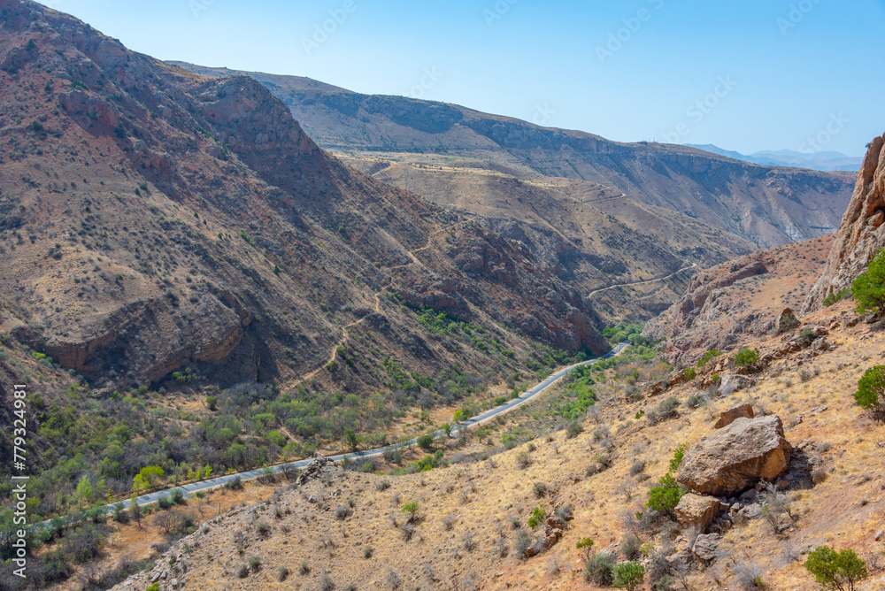Fototapeta premium zangezur valley in Armenia during a sunny day