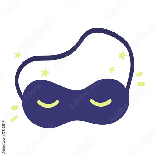 Mask sleep illustration