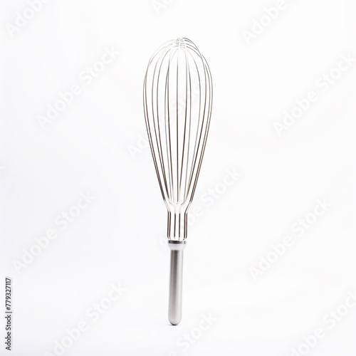 Whisk isolated on white backgroundrealistic  business  seriously  mood and tone