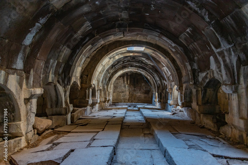 Ruins of Selim Caravanserai in Armenia photo