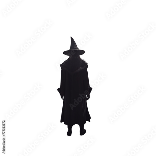 illustration of Halloween style evil, Isolated on transparent PNG background, Generative ai