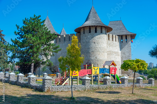 Soroca fortress viewed during a sunny summer day in Moldova photo