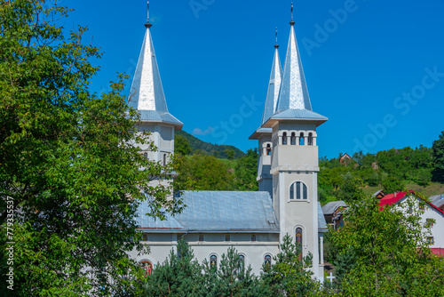 Saint George Church at Poienile Izei in Romania photo