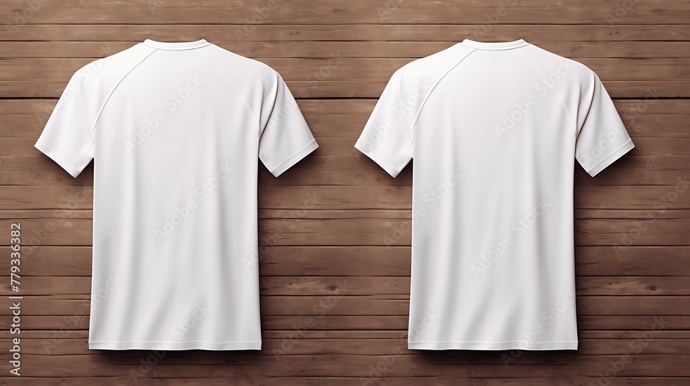 Realistic soccer jersey template for football kit or sports uniform. generative ai Realistic soccer jersey template for football kit or sports uniform. generative ai