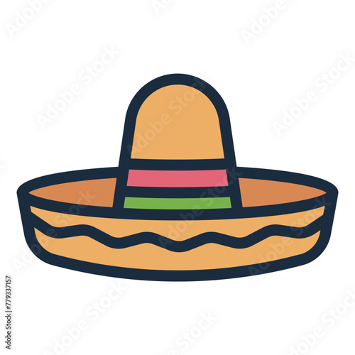 Sombrero Hat icon