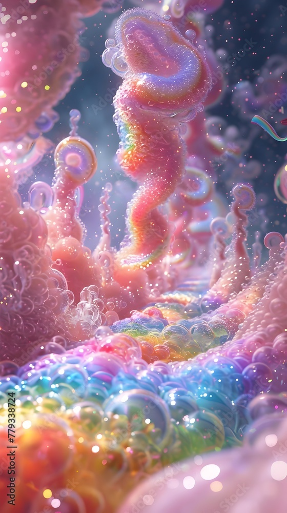 Dazzling Digital Candy Cyclone Swirling Pixelated Confections in a Cybernetic Realm of Holographic Hues and Glowing Fractals Dazzling Digital Candy Cyclone Swirling Pixelated Confections in a Cybernetic Realm of Holographic Hues and Glowing Fractals