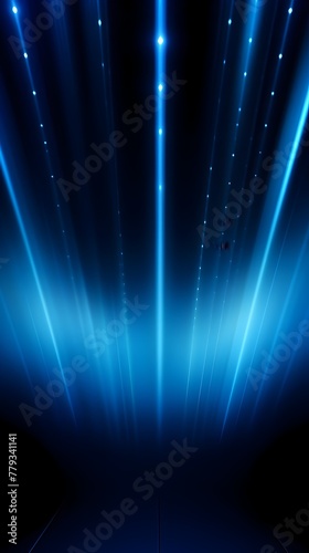 Captivating Luminous Rays Illuminating the Vibrant Digital Atmosphere