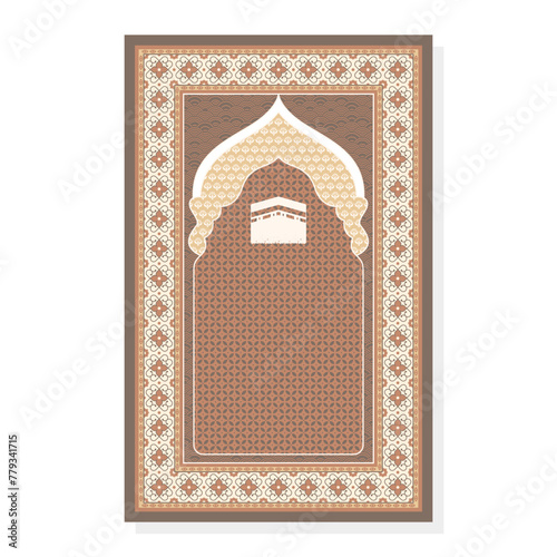 islamic muslim carpet sajadah design
