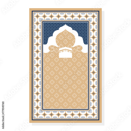 islamic muslim carpet sajadah design