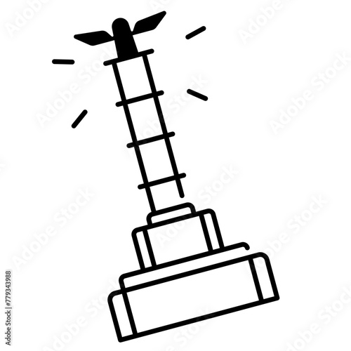 Victory column Icon