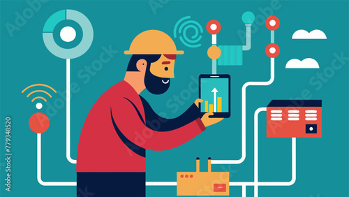 A skilled technician adjusts the intricate components of our stateoftheart 5G network streamlining connectivity and velocity.