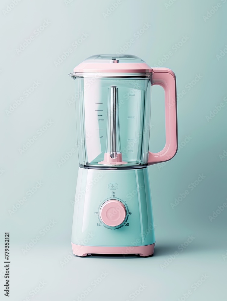 Modern Blender with Measuring Pitcher on white Background. Modern Blender with Measuring Pitcher on white Background.