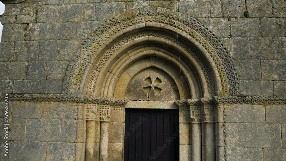 Ancient Church san Pedro de Boado in Galicia, Spain Ancient Church san Pedro de Boado in Galicia, Spain
