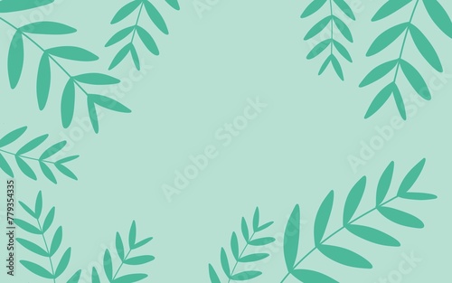 Fototapeta Naklejka Na Ścianę i Meble -  green leaves background