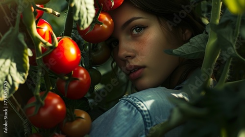 a tomato woman