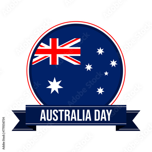 Australia day sticker (ID: 779356754)