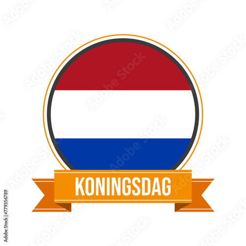 Netherlands koningsdad sticker (ID: 779356789)