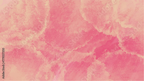 Abstract pink watercolor background.Hand painted watercolor. vector