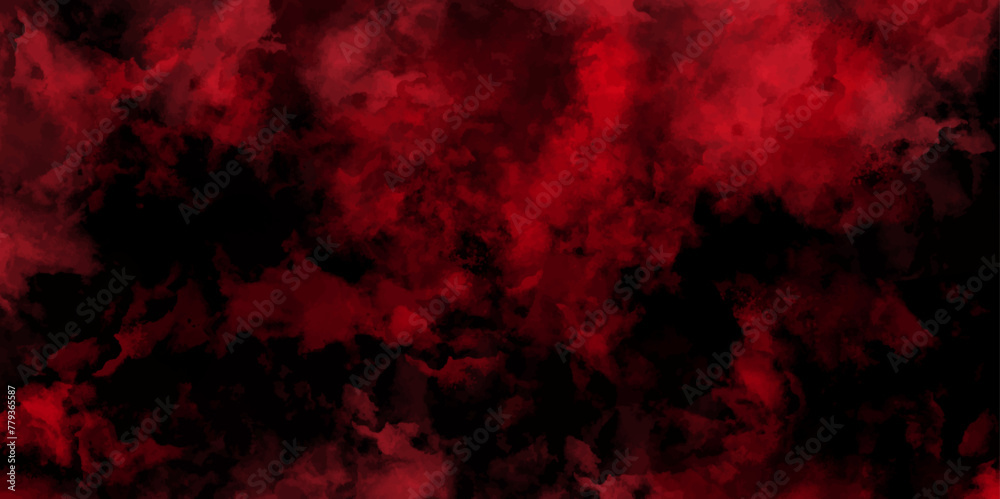 Abstract background with Scary Red and black horror background. Rich red background texture, marbled stone or rock textured banner with elegant holiday color and design, red background.
