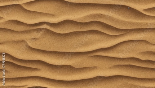 Texture Background of Endless Brown Beach Sand Dune: High Quality Art
