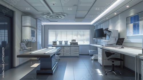 modern radiology office, ultrarealistic​ © Chaynam