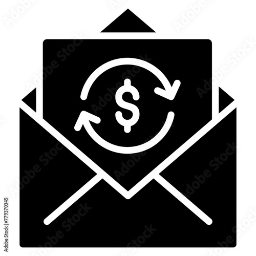 Transactional Email Icon Element For Design