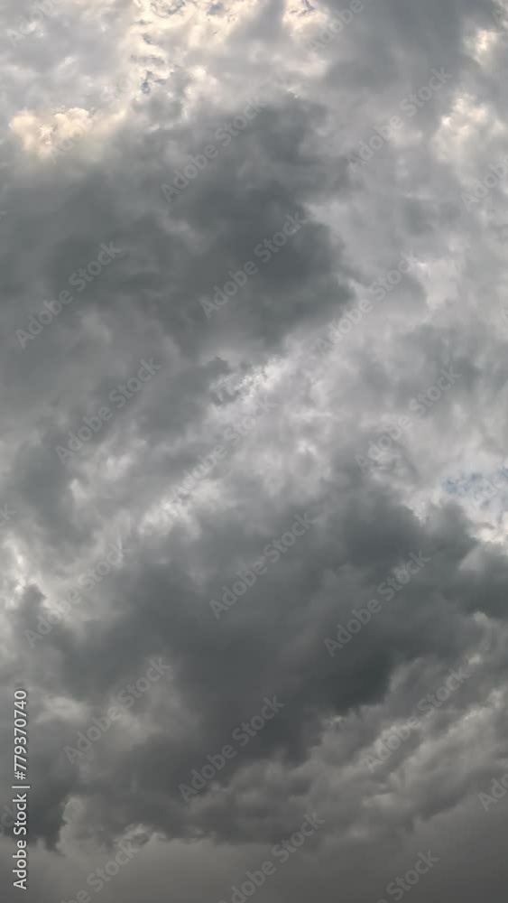 Timelapse fluffy Cumulus clouds moving in bright sunset sky. Abstract aerial nature summer ocean sunset, sea and sky view. Vacation, travel, holiday concept. Weather and Climate Change. Vertical video Timelapse fluffy Cumulus clouds moving in bright sunset sky. Abstract aerial nature summer ocean sunset, sea and sky view. Vacation, travel, holiday concept. Weather and Climate Change. Vertical video