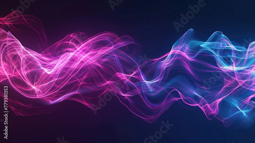 background paint art brush, gradient abstract wave of line, gradient radial full color