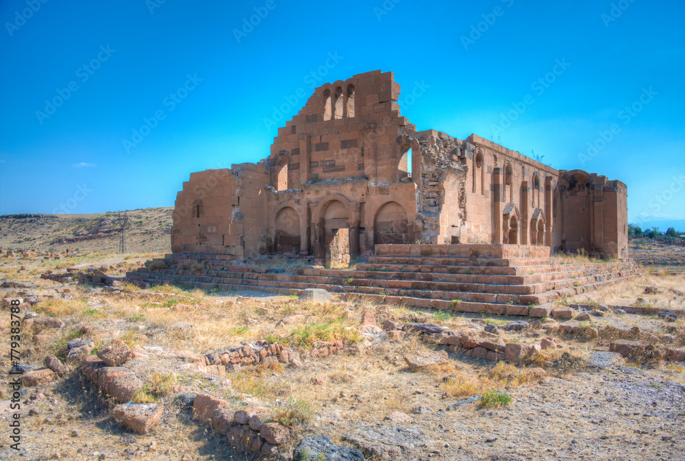 Fototapeta premium Yereruyk Surb Karapet Temple in Armenia