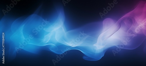 Dark blue purple color gradient background, grainy texture effect, web banner abstract design