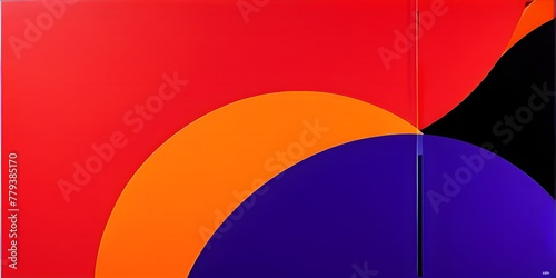abstract art wallpaper in vibrant colors