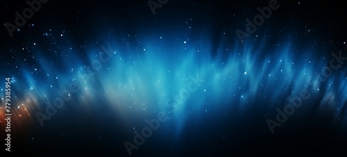 Blue gradient background grainy glowing blue light on dark backdrop noise texture effect 