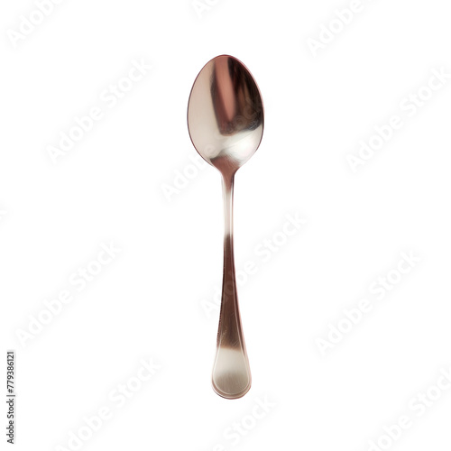 A spoon with a spoon handle on a Transparent Background
