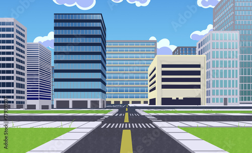 Konstfotografi Garrys Mod Buildings - Front view