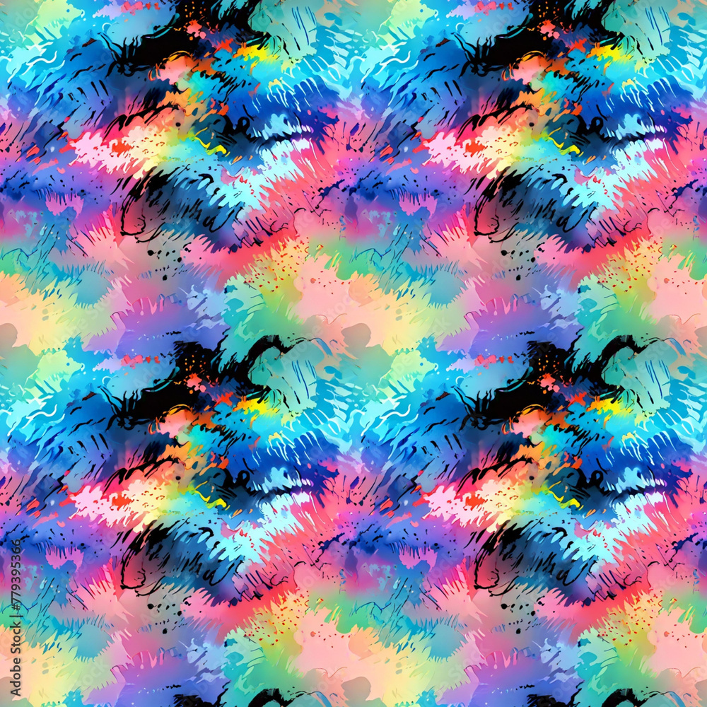 Create beautiful works of art with seamless tie-dye, bartik patterns. Create beautiful works of art with seamless tie-dye, bartik patterns.