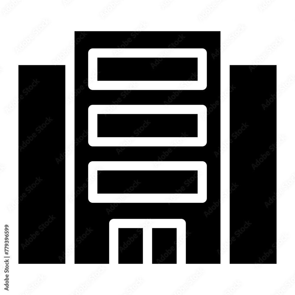 office buildings icon office buildings icon