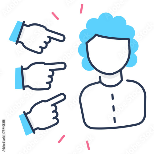 Discrimination Icon