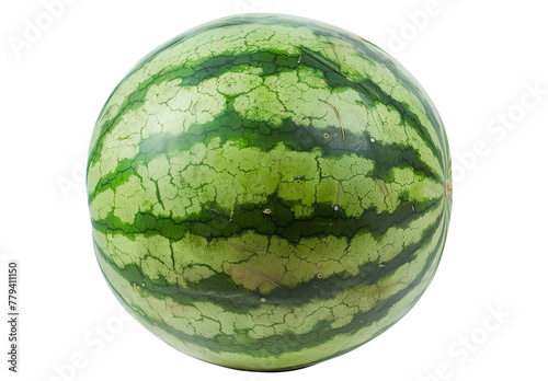 fresh Watermelon isolated for a transparent white background