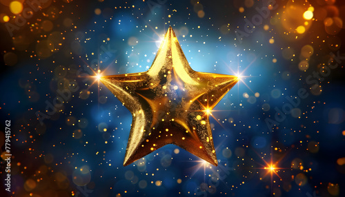 Visualize a sparkling star emoji representing excellence and achievement ar7 4 v6 0 Generative AI
