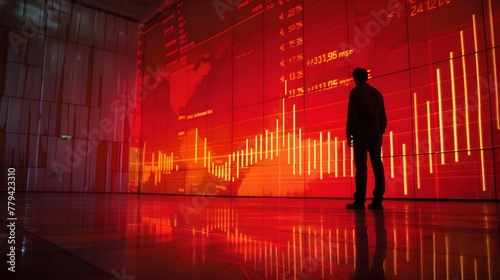 Dynamic Market Data Visualization and Financial Analysis on Digital Display