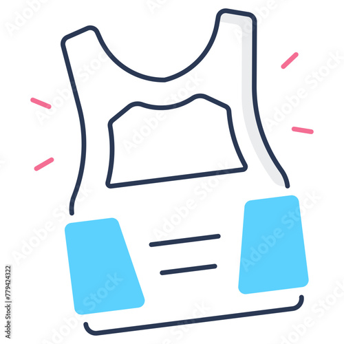Bulletproof Vest Icon