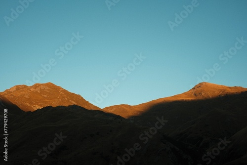 Sunset on the Mountain Tops