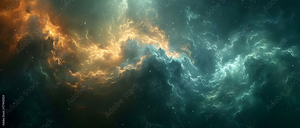 Dramatic stormy night sky with dark greenishblue clouds evoking a spooky atmosphere. Concept Dramatic Sky, Stormy Night, Dark Clouds, Spooky Atmosphere Dramatic stormy night sky with dark greenishblue clouds evoking a spooky atmosphere. Concept Dramatic Sky, Stormy Night, Dark Clouds, Spooky Atmosphere