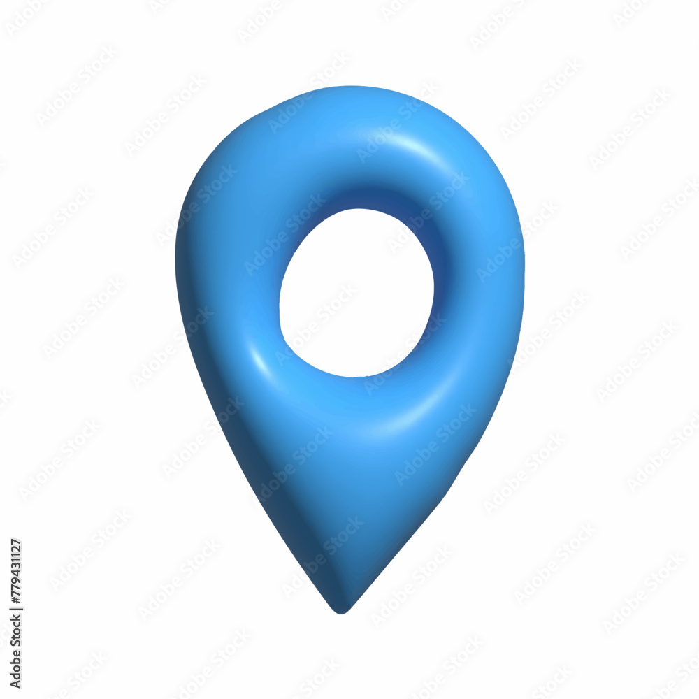 3d map geolocation marker,gps map location point icon realistic vector illustration isolated on white background. 3d map geolocation marker,gps map location point icon realistic vector illustration isolated on white background.
