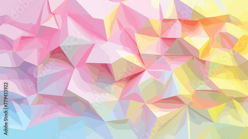 Light Pink Yellow modern geometrical abstract background