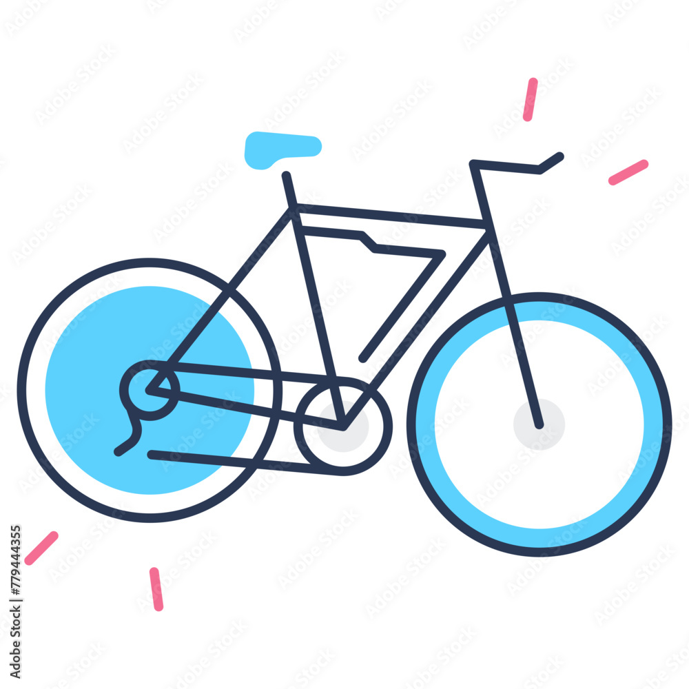 Triathlon Bike Icon Triathlon Bike Icon