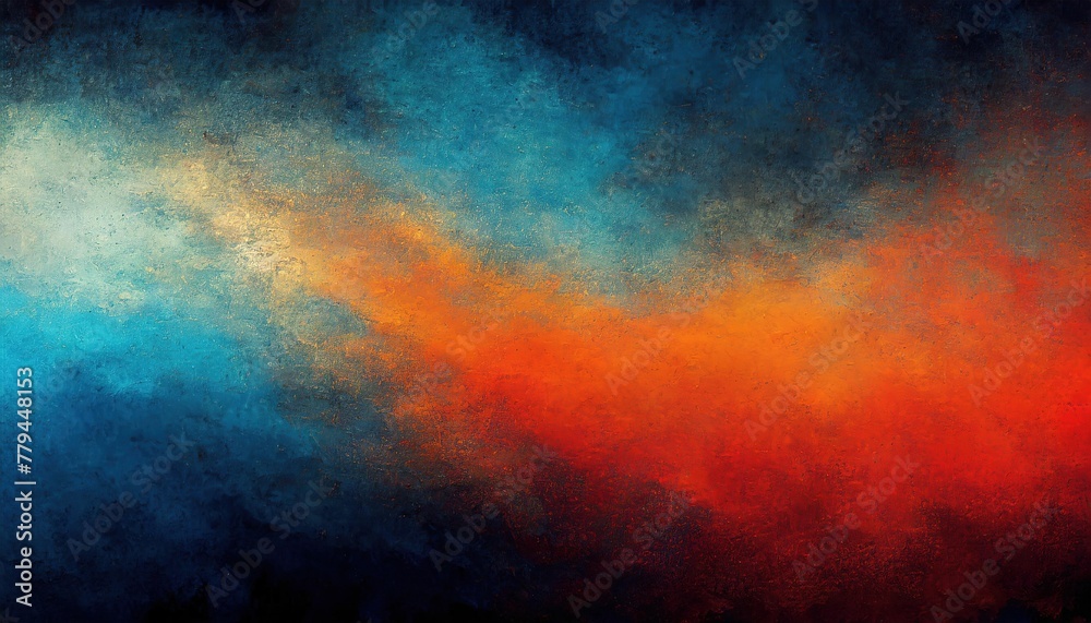 Naklejka premium Vibrant grunge grainy background