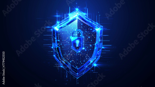 background cyber security network, for digital and print