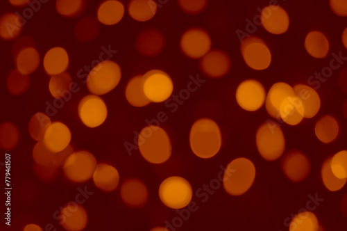 Dark Amazon Orange Abstract Curved Paper Background Design